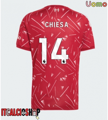 Liverpool Federico Chiesa #14 Prima Maglia 2026-27 Manica Corta